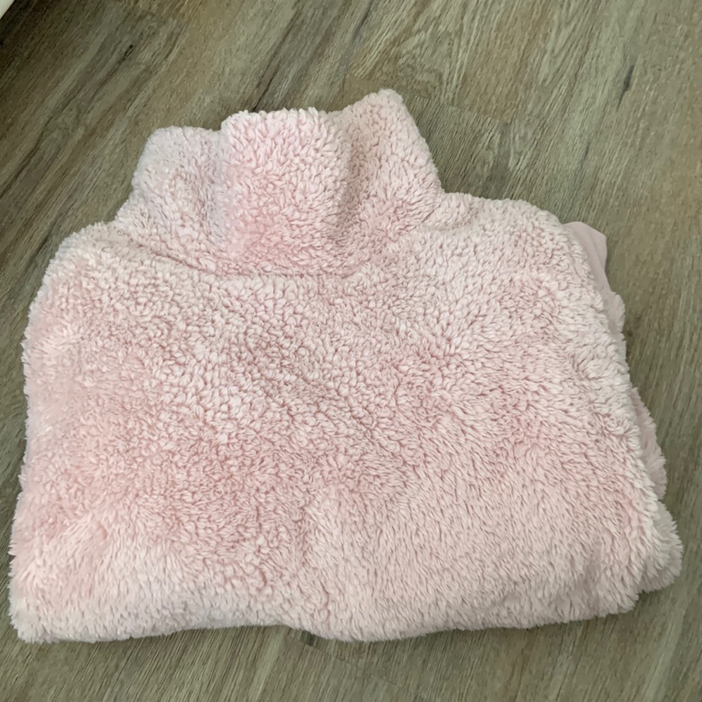 Fuzzy Pink Sweater